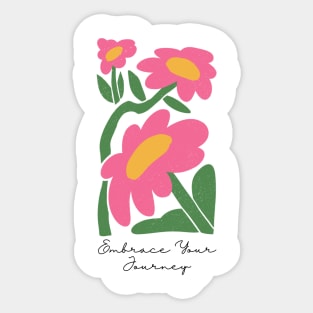 Embrace Your Journey Sticker